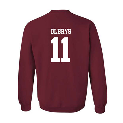 UMass - NCAA Women's Basketball : Megan Olbrys - Generic Shersey Crewneck Sweatshirt-1