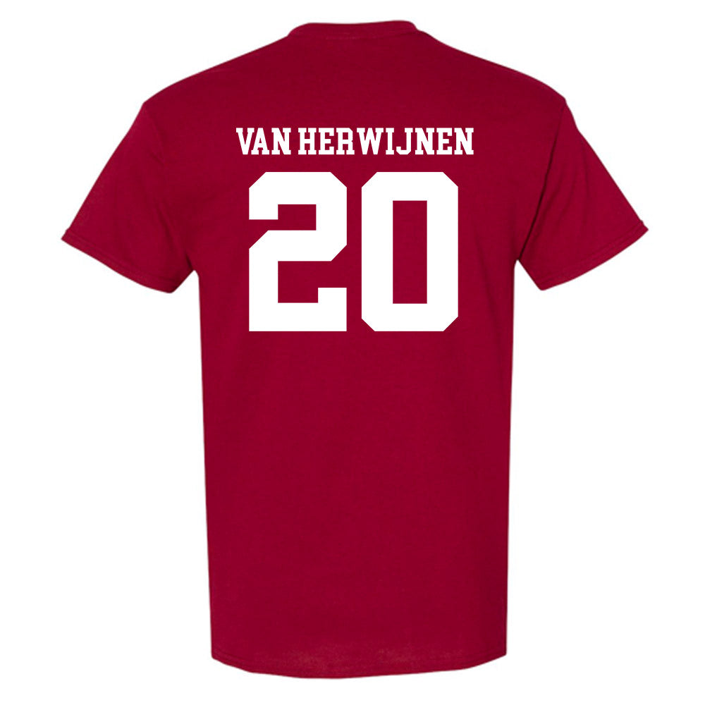 UMass - NCAA Women's Field Hockey : Myrte van Herwijnen - Generic Shersey T-Shirt-1