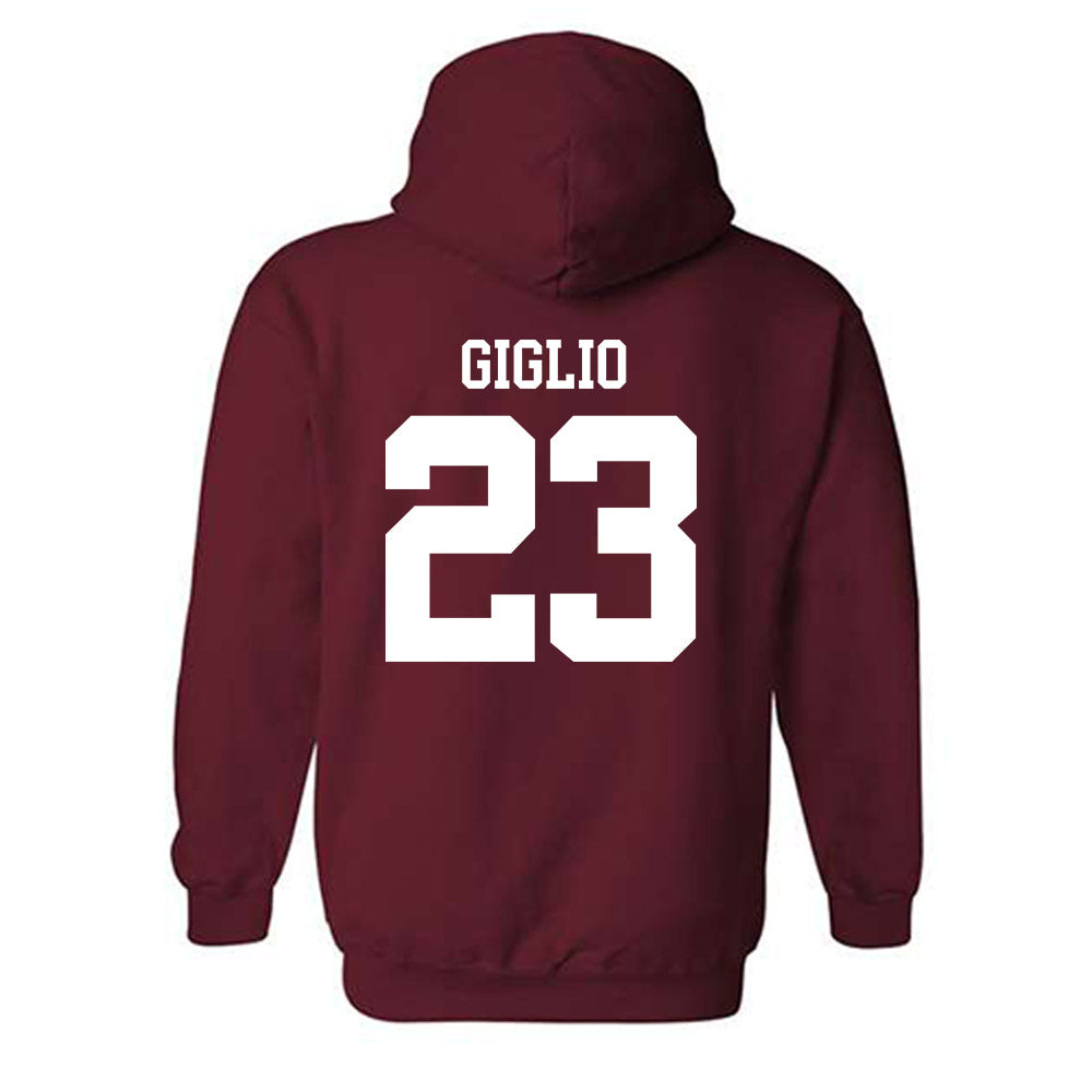 UMass - NCAA Men's Soccer : Chris Giglio - Hooded Sweatshirt