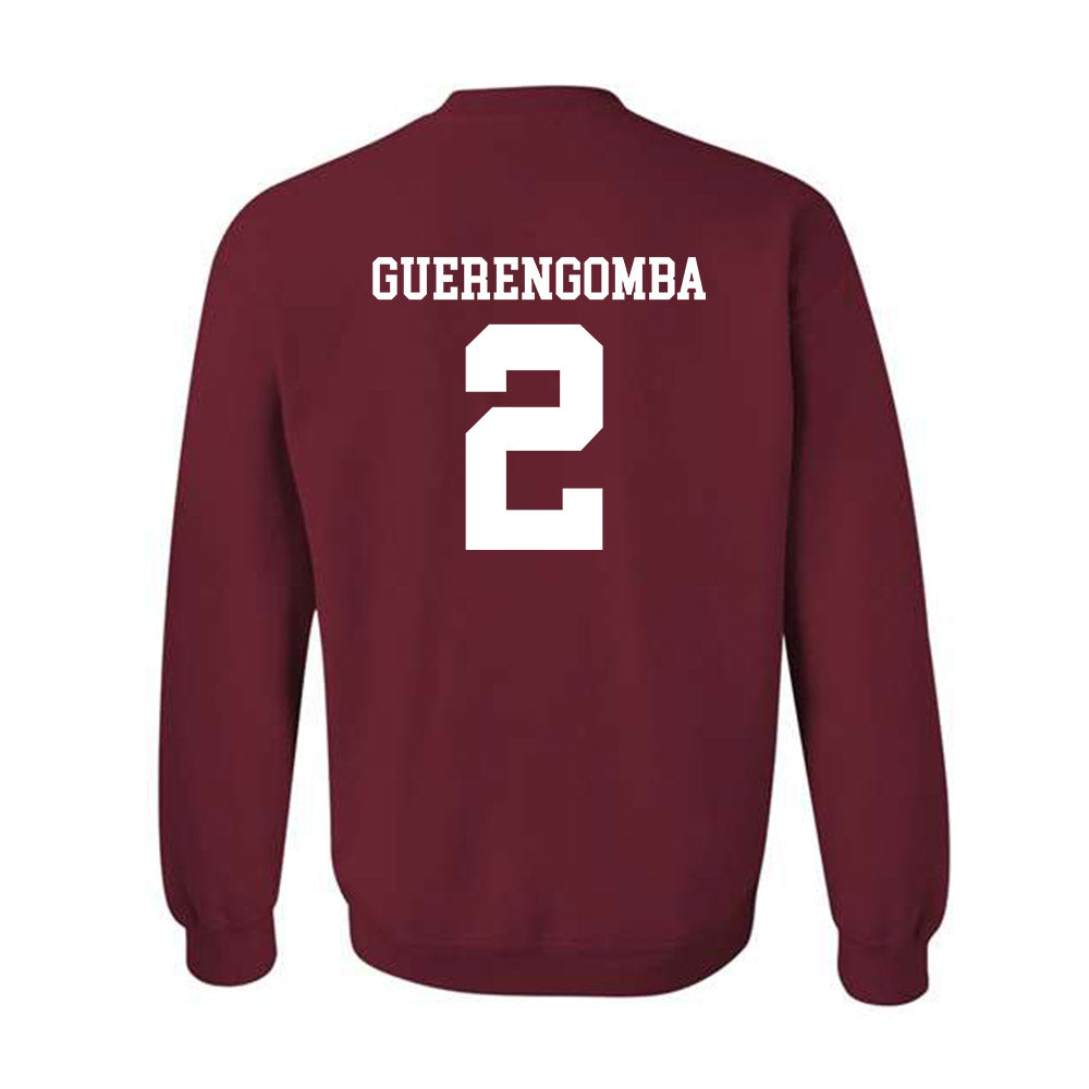 UMass - NCAA Men's Basketball : Nathan Guerengomba - Crewneck Sweatshirt