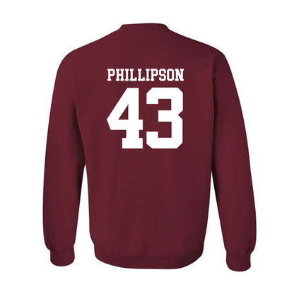 UMass - NCAA Football : Edward Phillipson - Generic Shersey Crewneck Sweatshirt-1