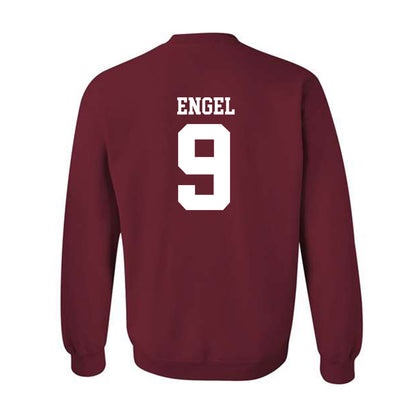 UMass - NCAA Men's Basketball : Josh Engel - Generic Shersey Crewneck Sweatshirt