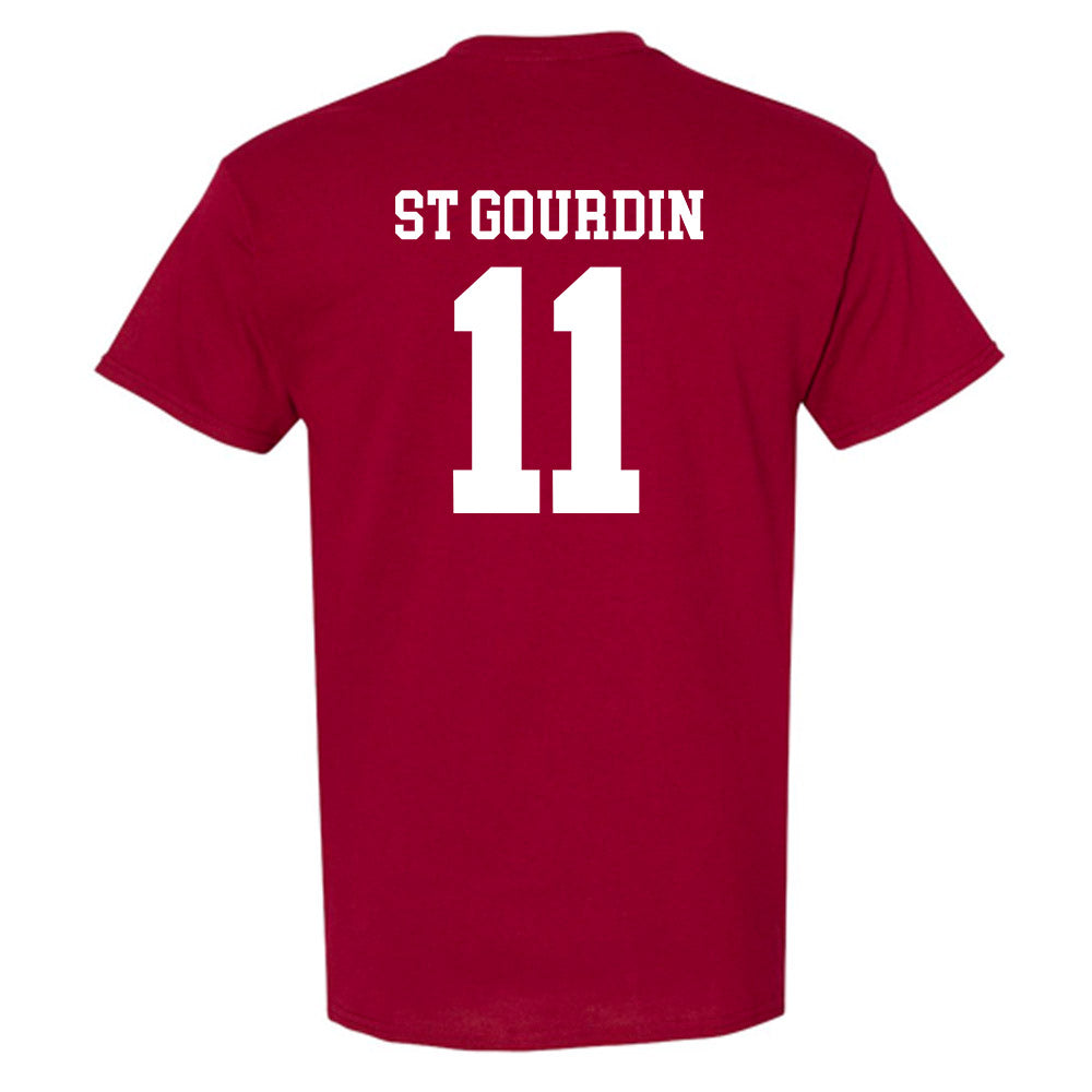 UMass - NCAA Football : Leonard St Gourdin - Generic Shersey T-Shirt-1