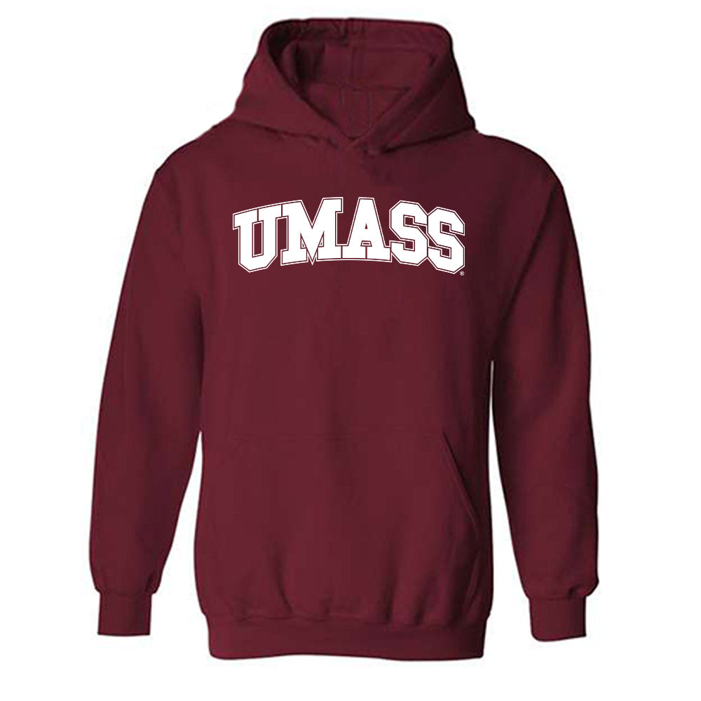 UMass - NCAA Men's Track & Field : Jacob Brown - Generic Shersey Hooded Sweatshirt