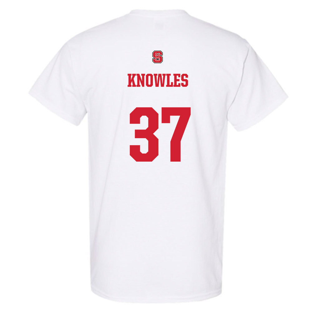 NC State - NCAA Baseball : Aden Knowles - Generic Shersey T-Shirt