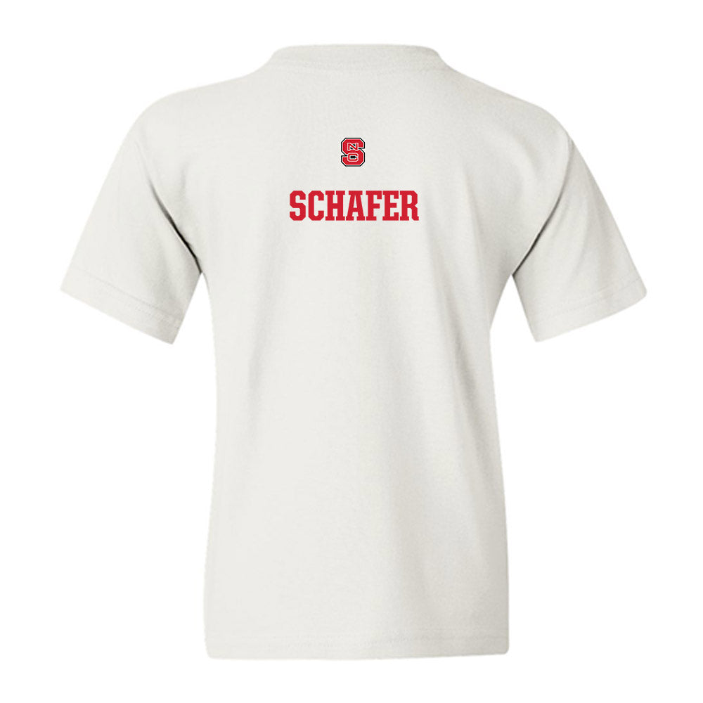 NC State - NCAA Wrestling : Latrell schafer - Generic Shersey Youth T-Shirt-1