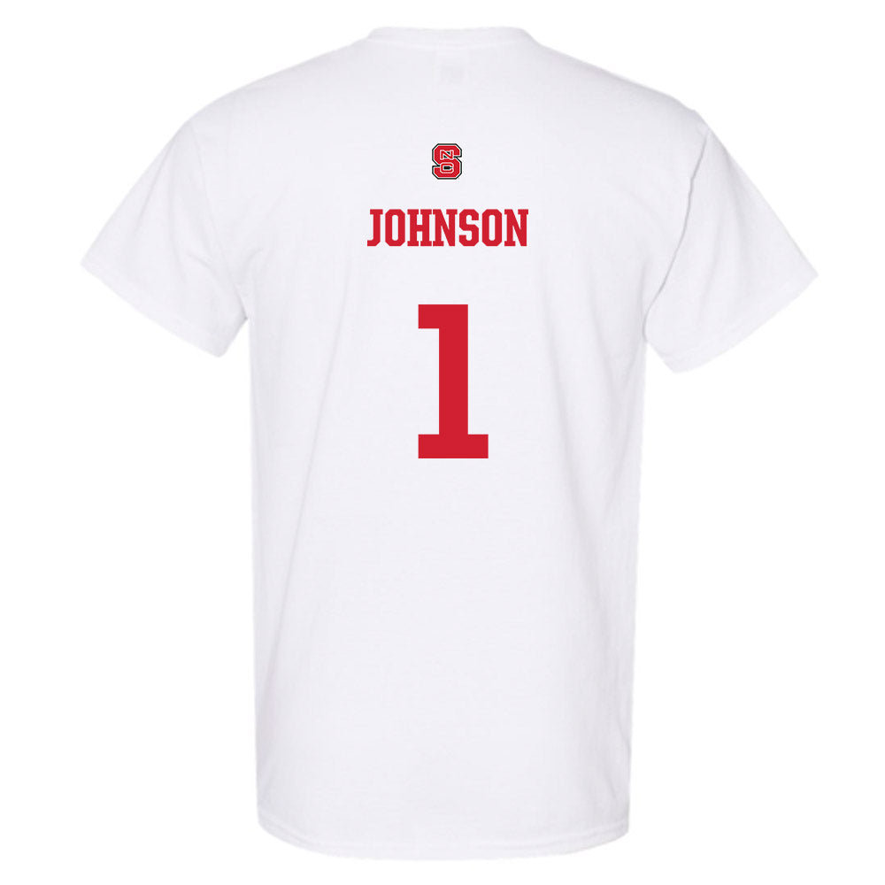 NC State - NCAA Baseball : Rett Johnson - Generic Shersey T-Shirt-1