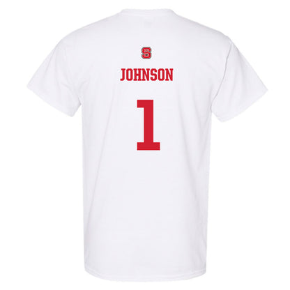 NC State - NCAA Baseball : Rett Johnson - Generic Shersey T-Shirt-1