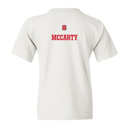 NC State - NCAA Men's Swimming & Diving : Quintin McCarty - Generic Shersey Youth T-Shirt
