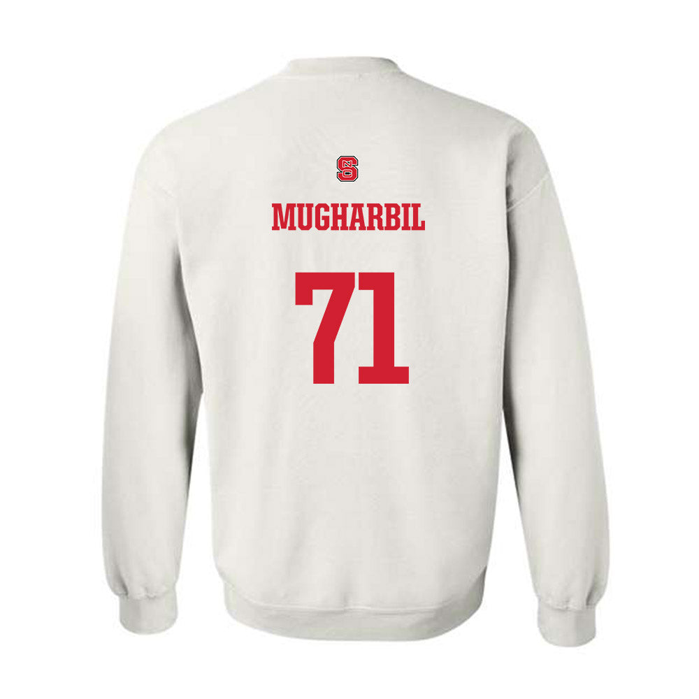NC State - NCAA Football : Yousef Mugharbil - Generic Shersey Crewneck Sweatshirt-1