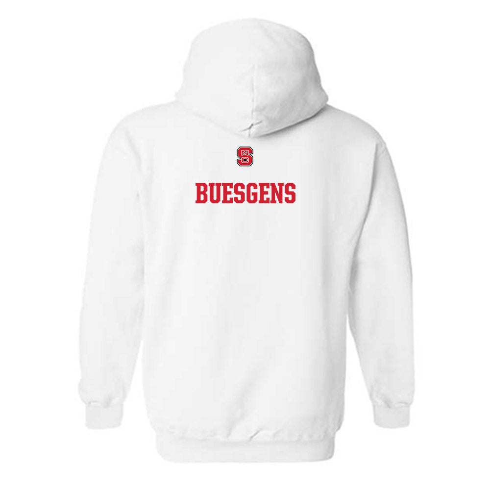 NC State - NCAA Wrestling : Koy Buesgens - Generic Shersey Hooded Sweatshirt