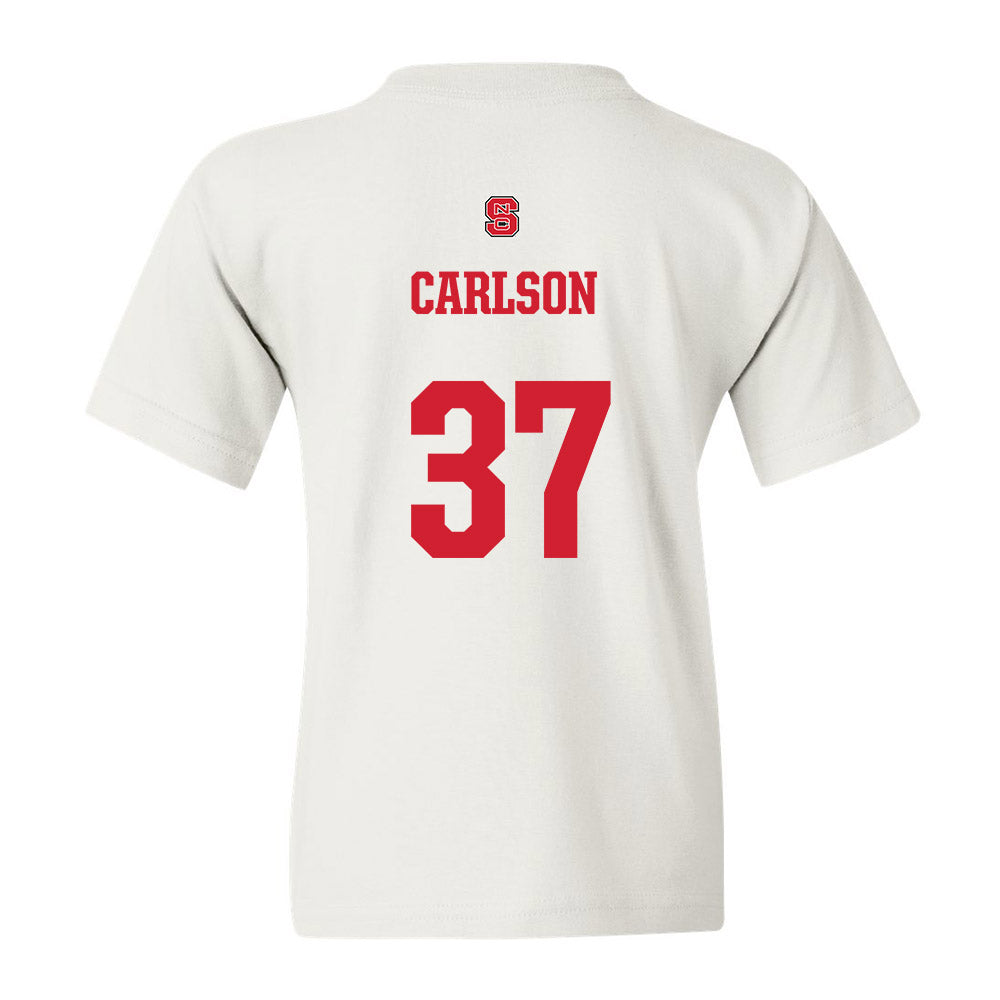 NC State - NCAA Football : Addison Carlson - Generic Shersey Youth T-Shirt