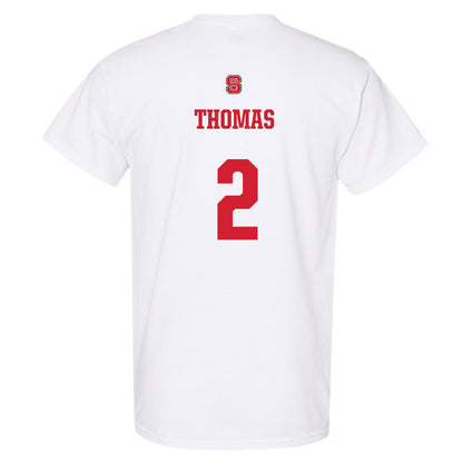 NC State - NCAA Football : Lex Thomas - Generic Shersey T-Shirt-1