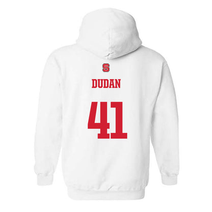 NC State - NCAA Baseball : Jacob Dudan - Hooded Sweatshirt Classic Shersey