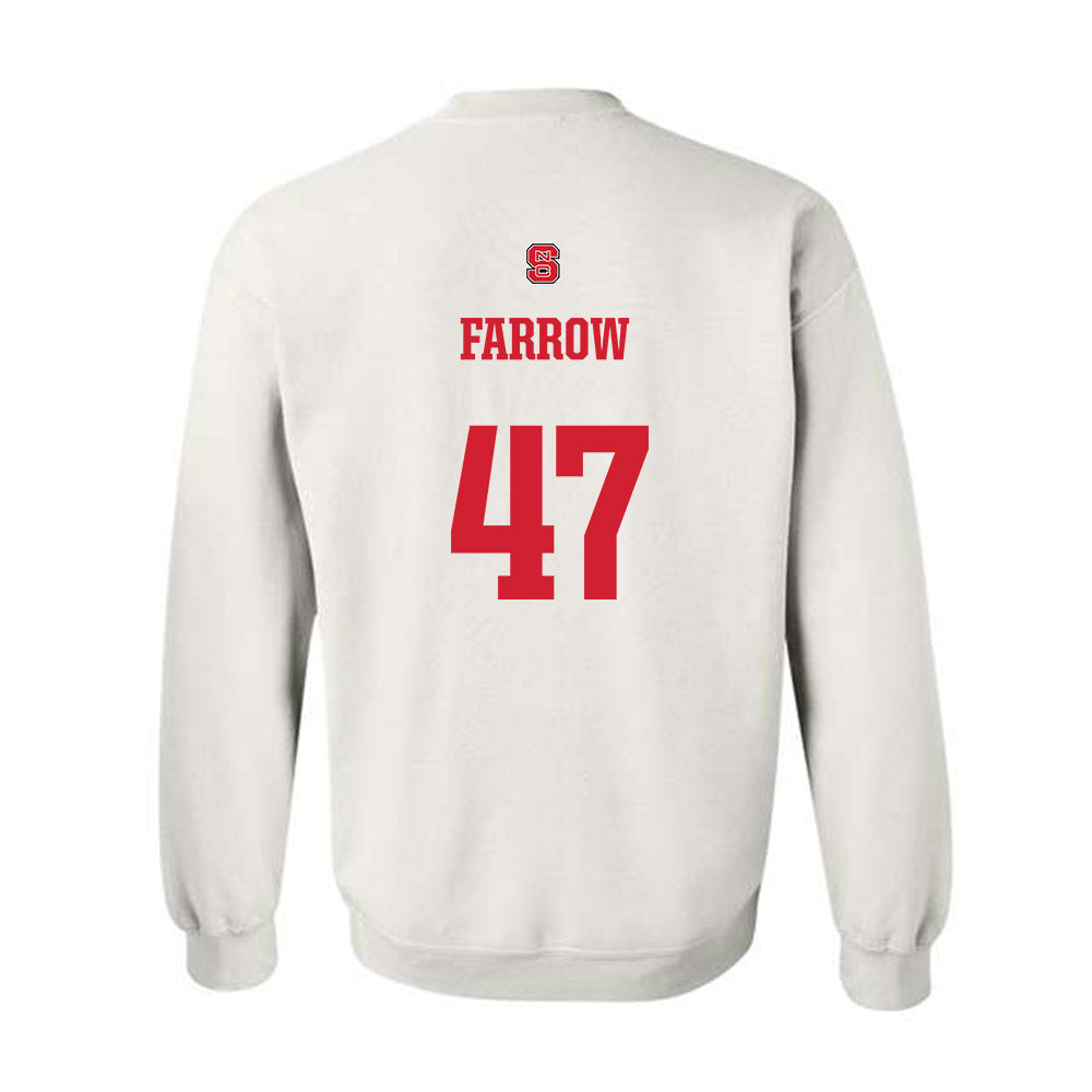 NC State - NCAA Football : Adrian Farrow - Generic Shersey Crewneck Sweatshirt-1