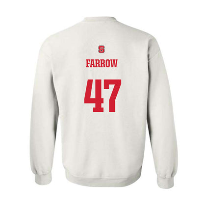 NC State - NCAA Football : Adrian Farrow - Generic Shersey Crewneck Sweatshirt-1