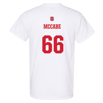 NC State - NCAA Football : Matthew McCabe - Generic Shersey T-Shirt-1