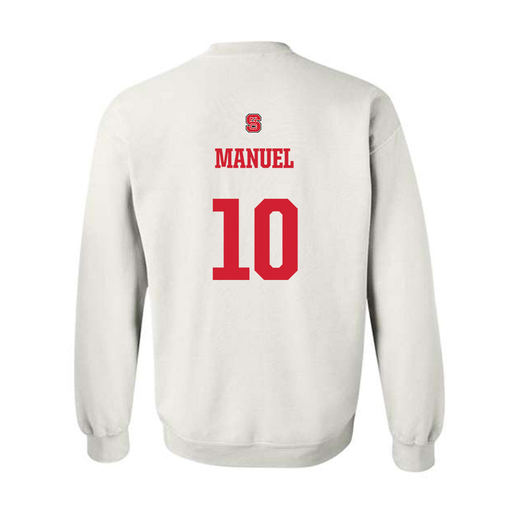 NC State - NCAA Baseball : Truitt Manuel - Generic Shersey Crewneck Sweatshirt-1