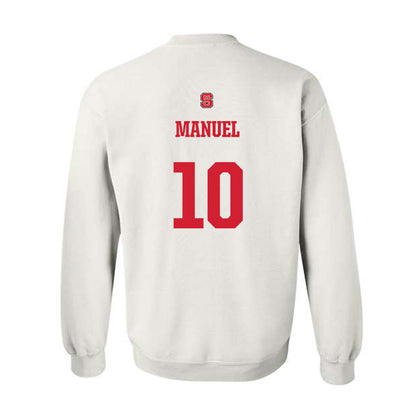NC State - NCAA Baseball : Truitt Manuel - Generic Shersey Crewneck Sweatshirt-1