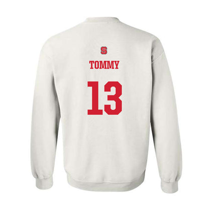 NC State - NCAA Men's Soccer : Calem Tommy - Generic Shersey Crewneck Sweatshirt-1