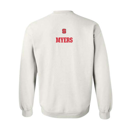 NC State - NCAA Women's Gymnastics : Ava Myers - Generic Shersey Crewneck Sweatshirt