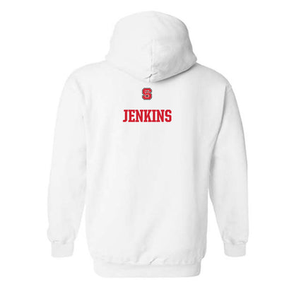 NC State - NCAA Women's Track & Field : Audrey Jenkins - Generic Shersey Hooded Sweatshirt-1