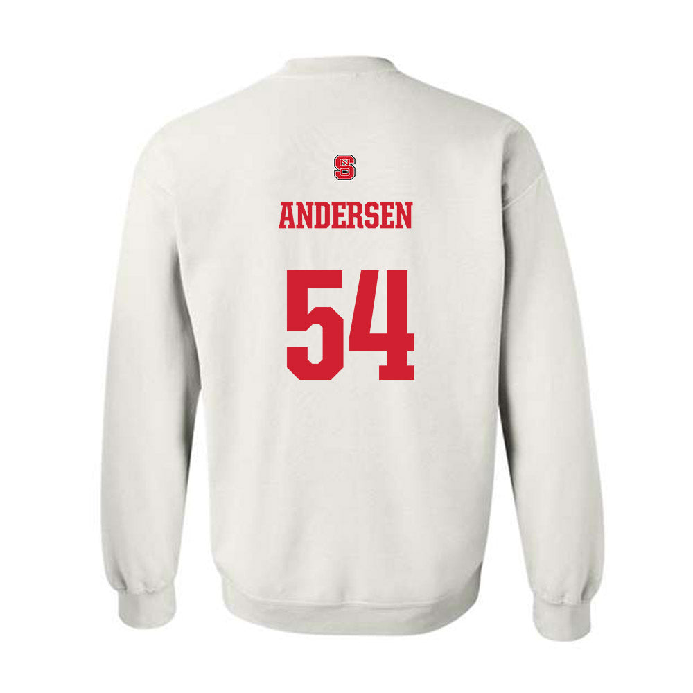 NC State - NCAA Football : Teague Andersen - Generic Shersey Crewneck Sweatshirt-1