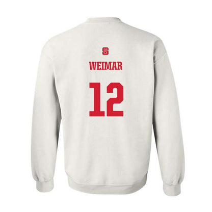 NC State - NCAA Women's Basketball : Caitlin Weimar - Generic Shersey Crewneck Sweatshirt