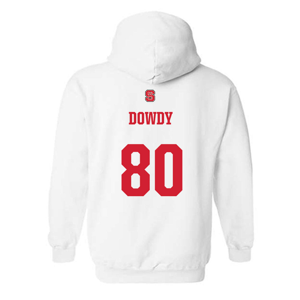 NC State - NCAA Football : Ethan Dowdy - Generic Shersey Hooded Sweatshirt-1