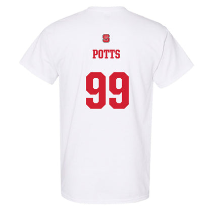 NC State - NCAA Baseball : Tristan Potts - Generic Shersey T-Shirt