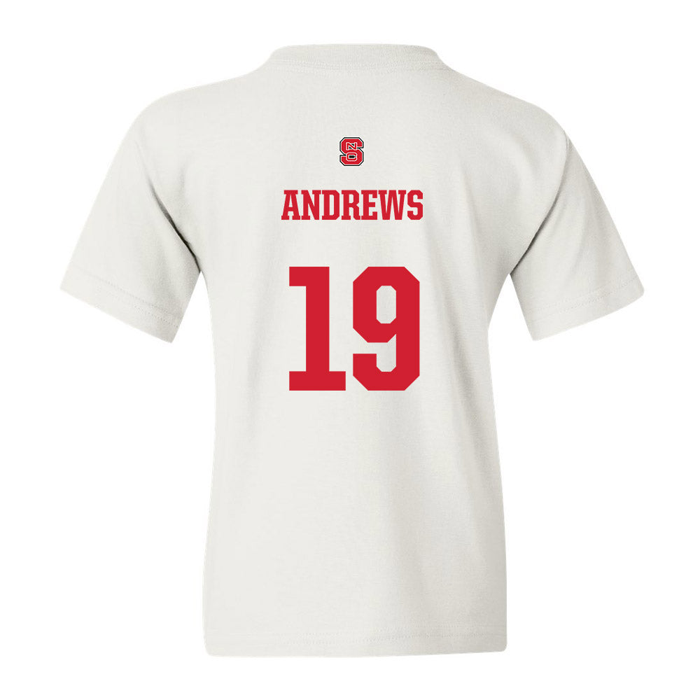 NC State - NCAA Baseball : Heath Andrews - Youth T-Shirt Classic Shersey