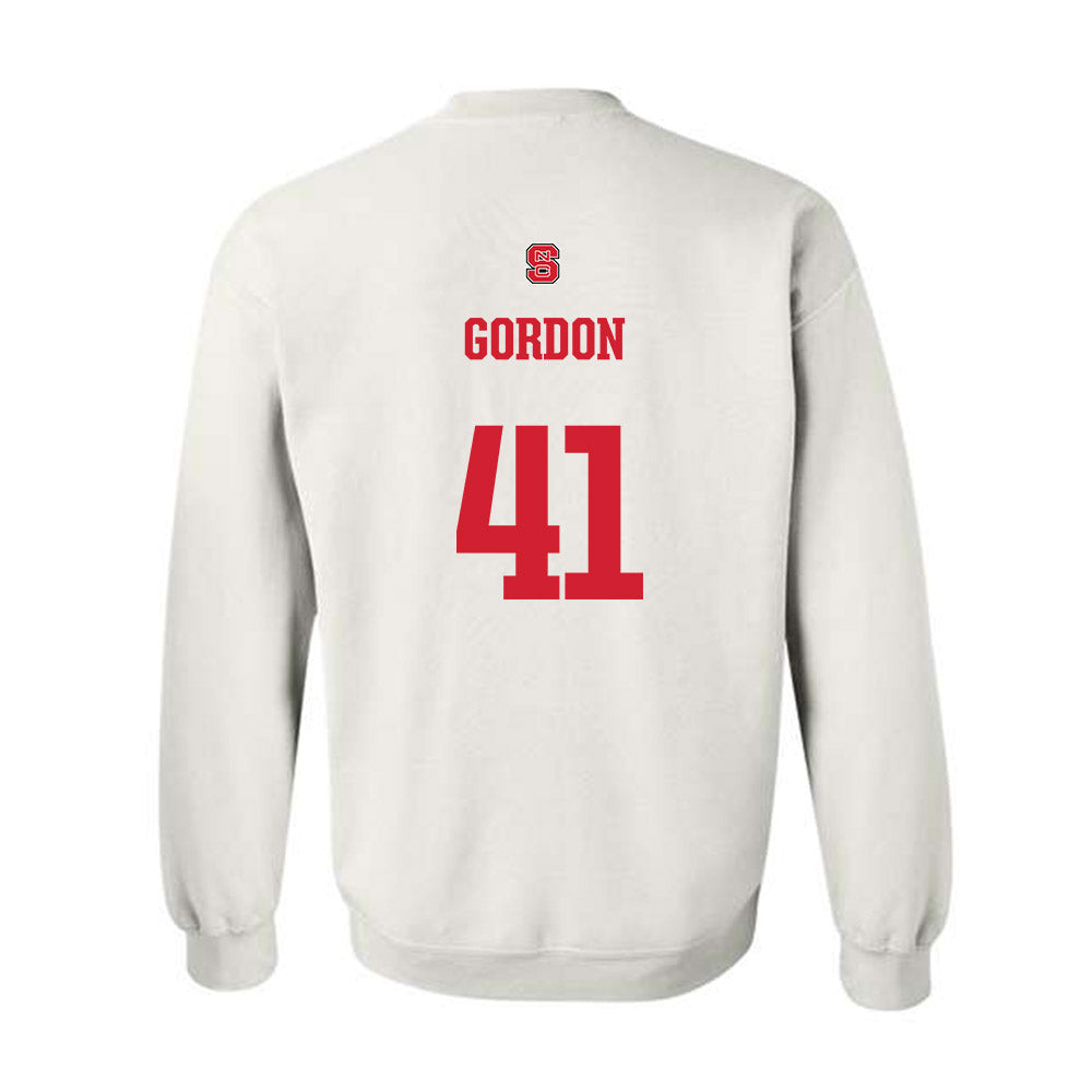 NC State - NCAA Football : Caden Gordon - Generic Shersey Crewneck Sweatshirt-1