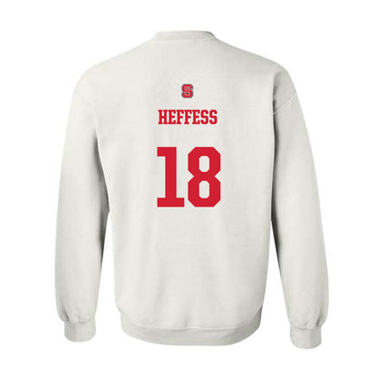 NC State - NCAA Men's Soccer : Isaac Heffess - Generic Shersey Crewneck Sweatshirt