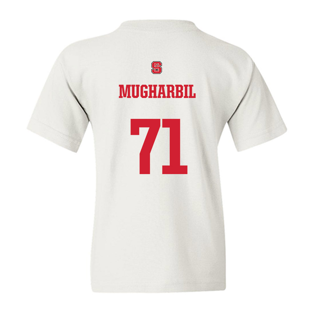 NC State - NCAA Football : Yousef Mugharbil - Generic Shersey Youth T-Shirt-1