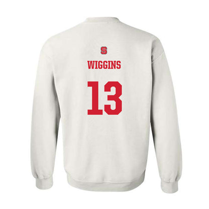 NC State - NCAA Baseball : Andrew Wiggins - Generic Shersey Crewneck Sweatshirt-1