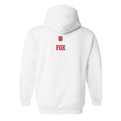 NC State - NCAA Men's Swimming & Diving : Jerry Fox - Generic Shersey Hooded Sweatshirt