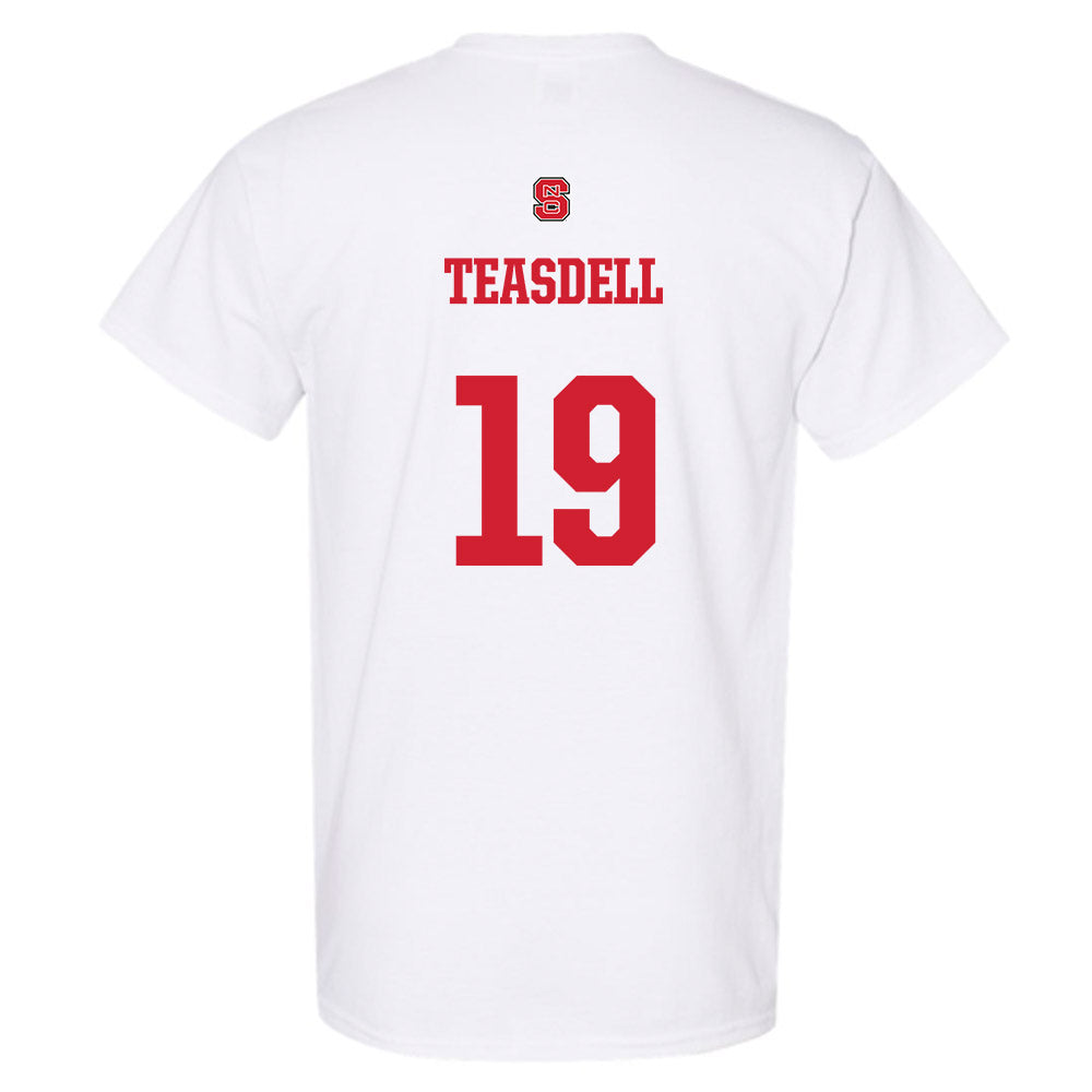 NC State - NCAA Football : Tristan Teasdell - Generic Shersey T-Shirt-1