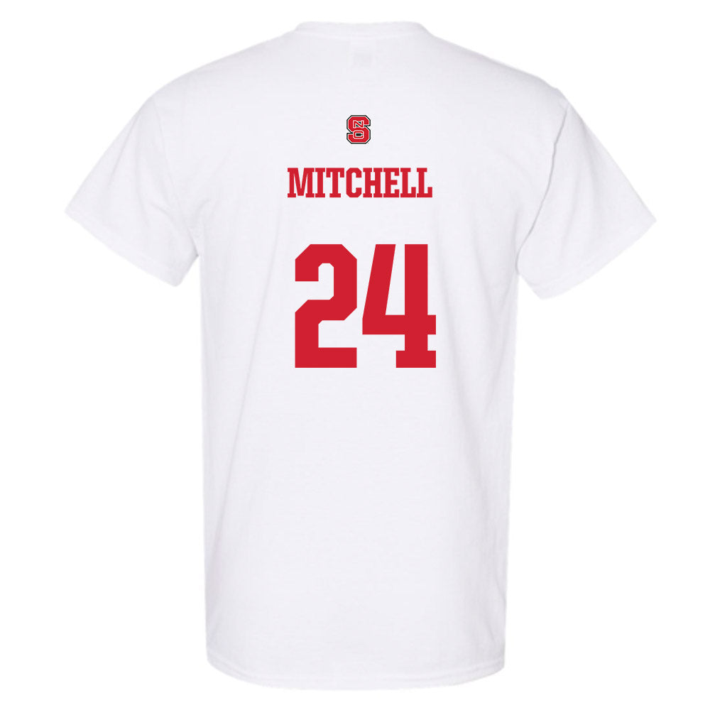 NC State - NCAA Baseball : Devin Mitchell - Generic Shersey T-Shirt-1