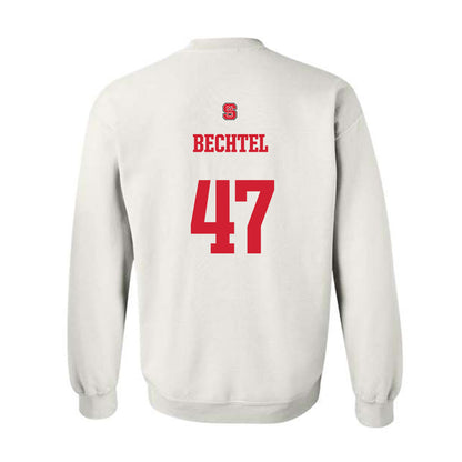 NC State - NCAA Baseball : Jake Bechtel - Crewneck Sweatshirt Classic Shersey