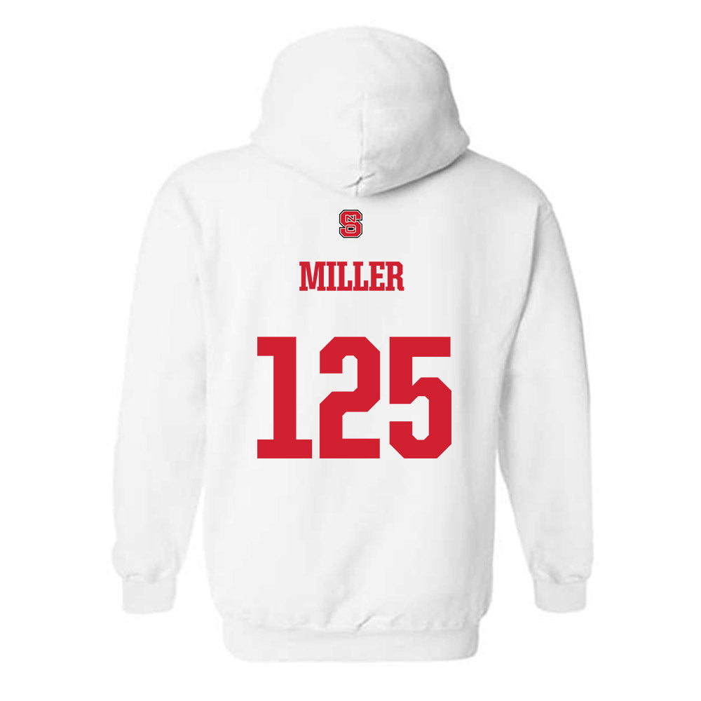 NC State - NCAA Wrestling : Josh Miller - Generic Shersey Hooded Sweatshirt