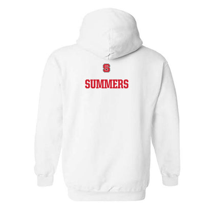 NC State - NCAA Women's Cross Country : Ashlei Summers - Generic Shersey Hooded Sweatshirt