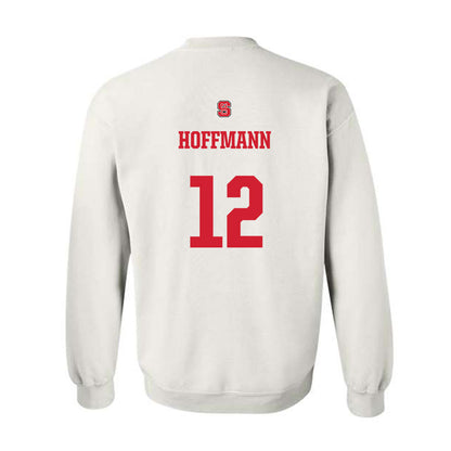 NC State - NCAA Football : teddy hoffmann - Generic Shersey Crewneck Sweatshirt-1