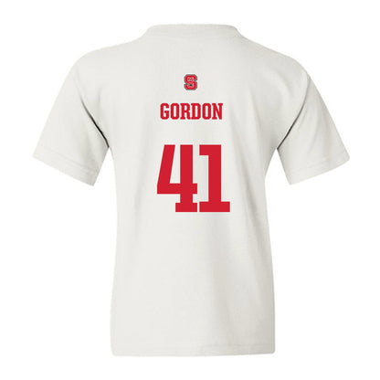 NC State - NCAA Football : Caden Gordon - Generic Shersey Youth T-Shirt-1