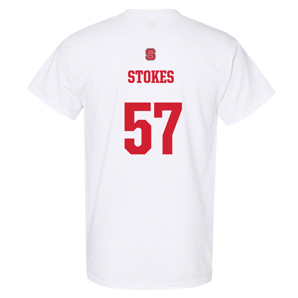 NC State - NCAA Football : Steven Stokes - Generic Shersey T-Shirt-1