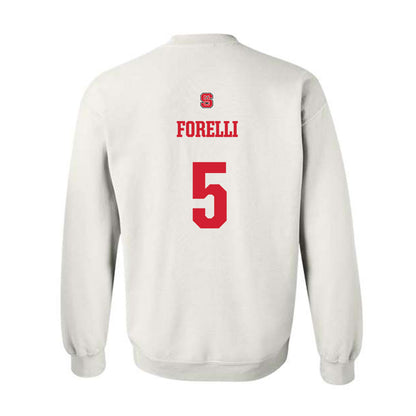 NC State - NCAA Women's Volleyball : Alyssa Forelli - Generic Shersey Crewneck Sweatshirt