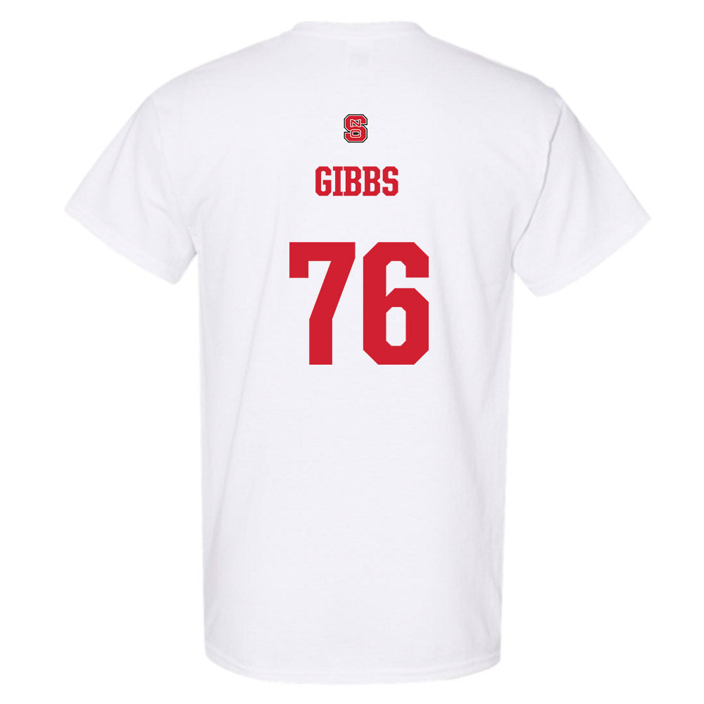NC State - NCAA Football : Michael Gibbs - Generic Shersey T-Shirt-1