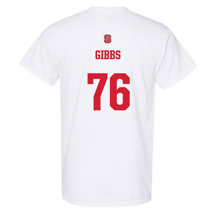 NC State - NCAA Football : Michael Gibbs - Generic Shersey T-Shirt-1