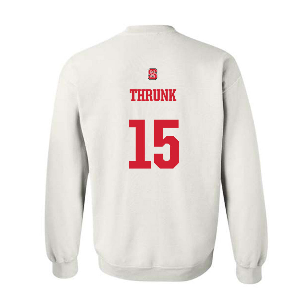 NC State - NCAA Softball : Teagan Thrunk - Generic Shersey Crewneck Sweatshirt
