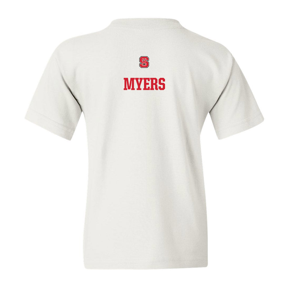 NC State - NCAA Women's Gymnastics : Ava Myers - Generic Shersey Youth T-Shirt