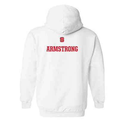 NC State - NCAA Women's Track & Field : Nia Armstrong - Generic Shersey Hooded Sweatshirt-1